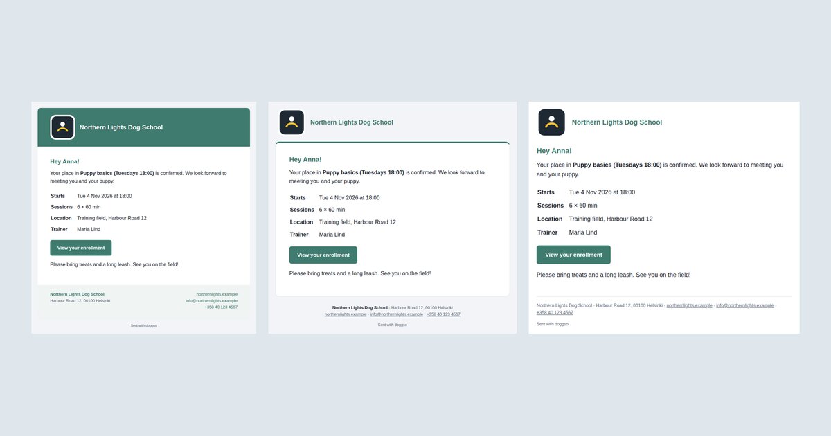 A new look for your school's emails